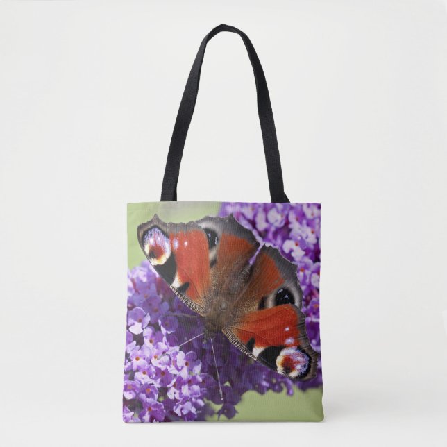 Peacock Butterfly All Over Print Bag (Front)