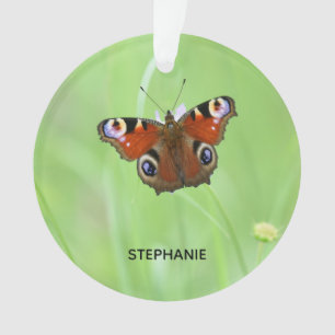 Peacock Butterfly Ornament
