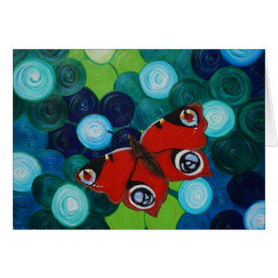Peacock Butterfly Painting