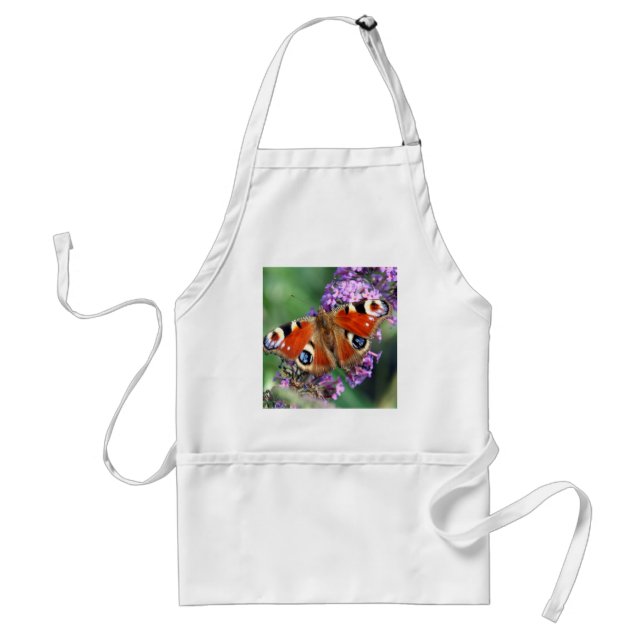 Peacock Butterfly Standard Apron (Front)