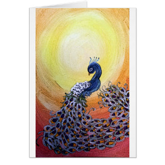 peacock cartoon style
