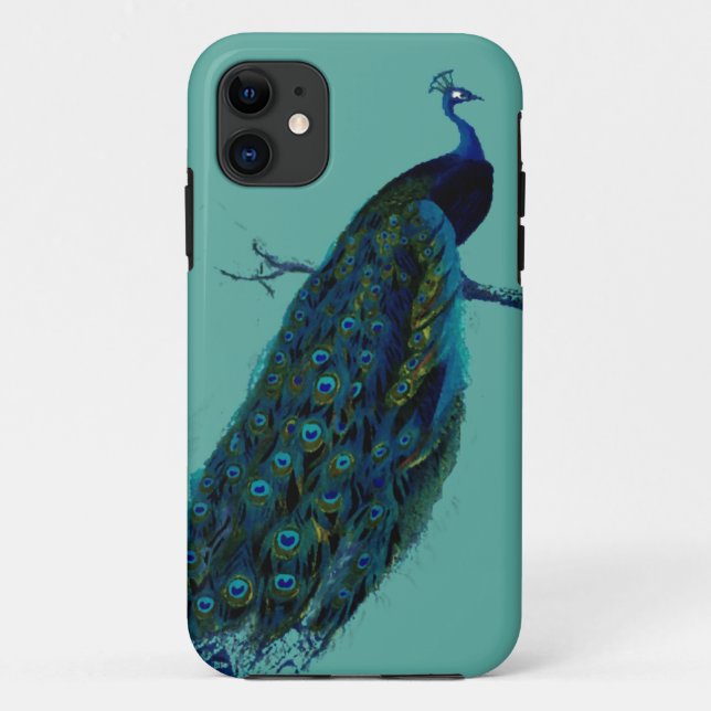 Peacock Case-Mate iPhone Case (Back)