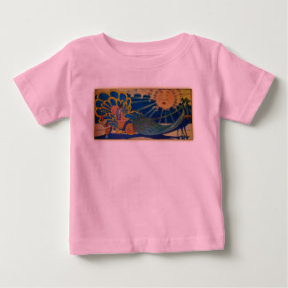 Peacock Chariot Baby T-Shirt