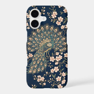Peacock Cherry Blossom Case iPhone 17