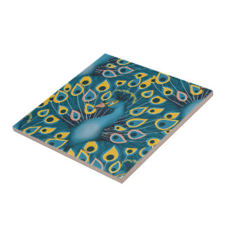 Peacock Chic Tile