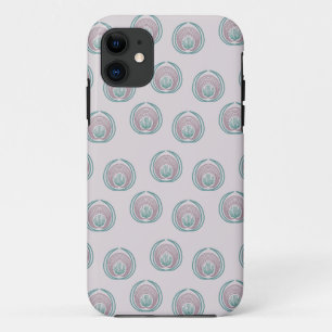 Peacock Circles  iPhone 11 Case