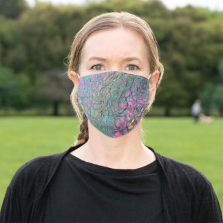 Peacock Cloth Face Mask