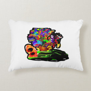 Peacock colorful decorative cushion