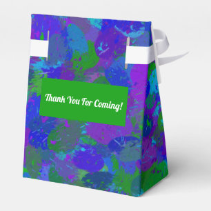 Peacock Colour Splashes 4755 Favour Box