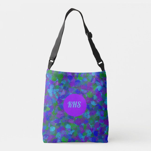 Peacock Colour Splashes 4755 tote bag (Back)