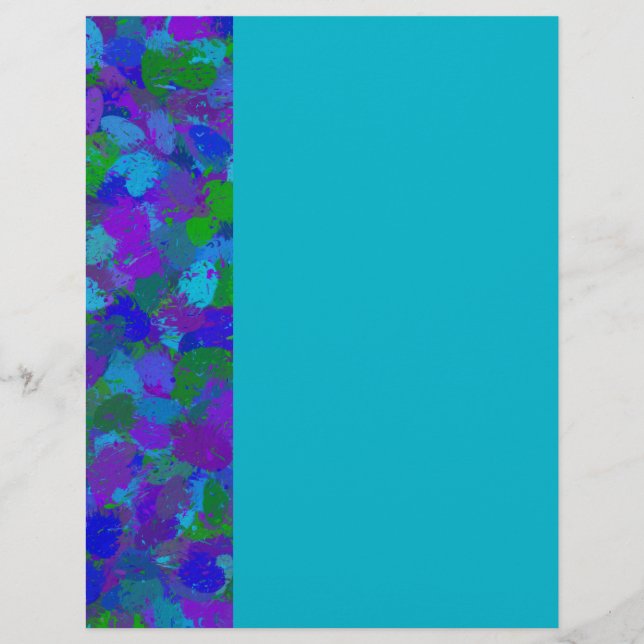 Peacock Colour Stationery (Front)