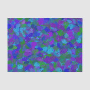 Peacock Colours tissue paper