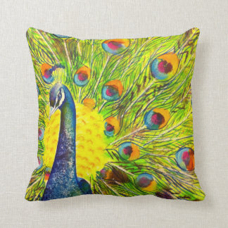 Peacock Cushion