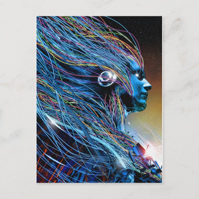 Peacock Dancer.jpg Postcard (Front)