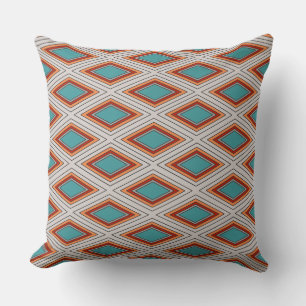 Peacock Diamonds Cushion