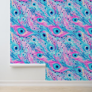 Peacock Dreamscape Wallpaper