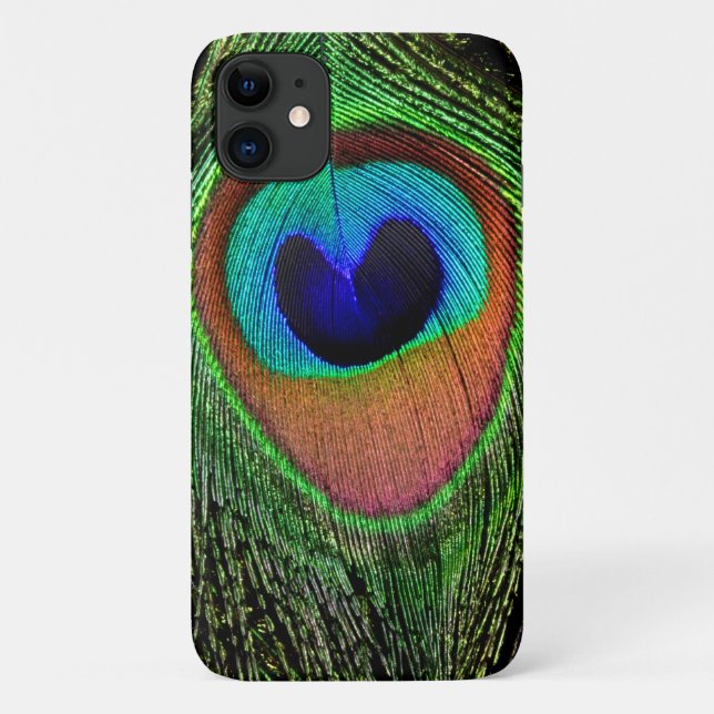 Peacock Eye iPhone 11 Case (Back)