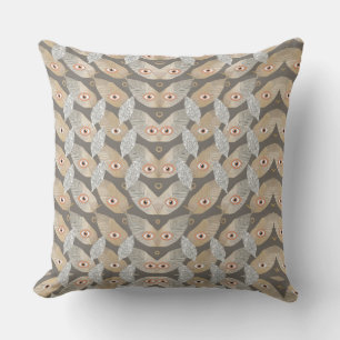 Peacock Eye  Throw Pillow 