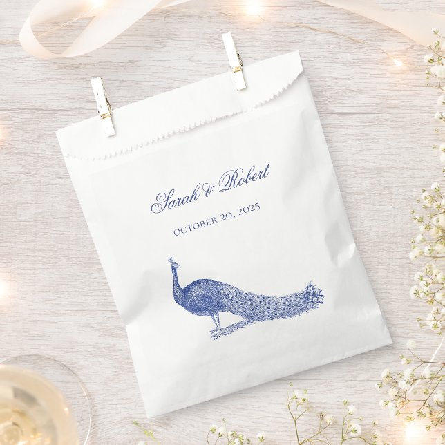 Peacock Favour Bags (Creator Uploaded)