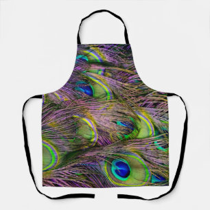 Peacock Feather Apron