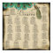 Peacock Feather Bird Cage Reception Seating Chart
