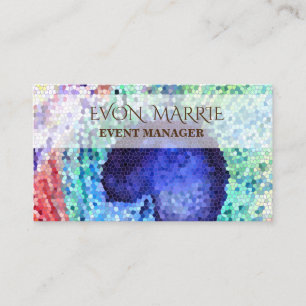 Peacock Feather Busines Card