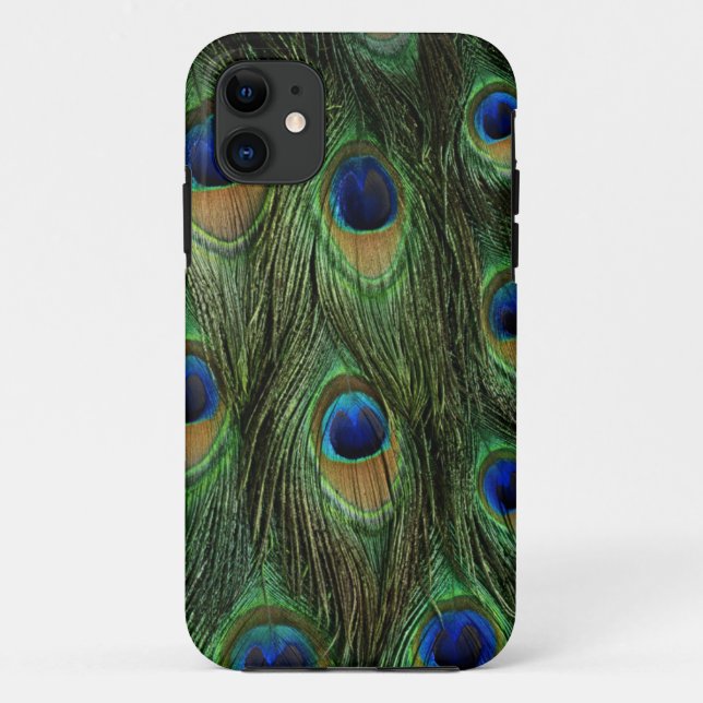 Peacock Feather Case Cover (Back)
