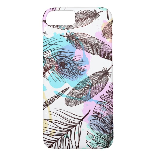 Peacock Feather Case-Mate iPhone Case (Back)
