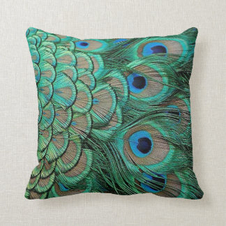 peacock feather cases pillow