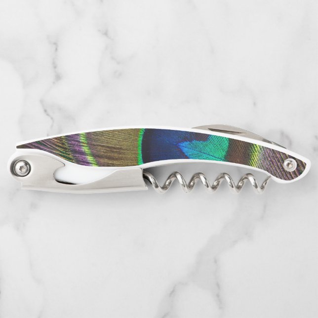 Peacock Feather Corkscrew (Front)