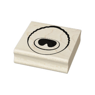 Peacock Feather Eye v2 Stamp