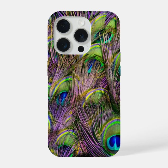 Peacock Feather  iPhone Case (Back)