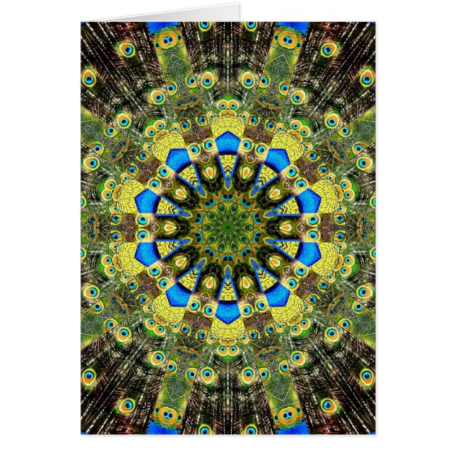 Peacock Feather Kaleidoscope 1 (Front)