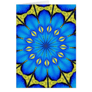 Peacock Feather Kaleidoscope 4