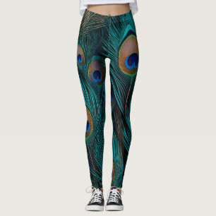 Peacock Feather Leggings