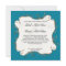 Peacock Feather n Swirls - Wedding Invitation