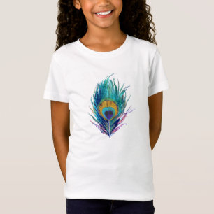 Peacock feather pattern T-Shirt