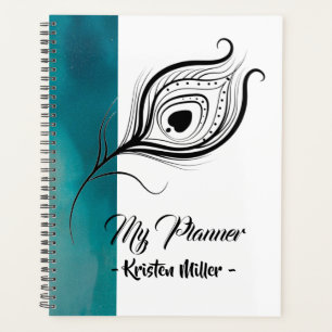 Peacock Feather Planner