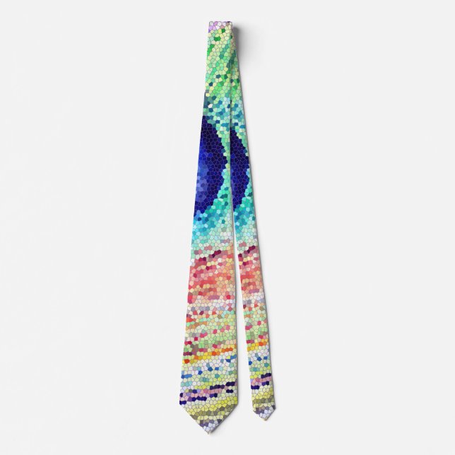Peacock Feather T  Tie (Front)