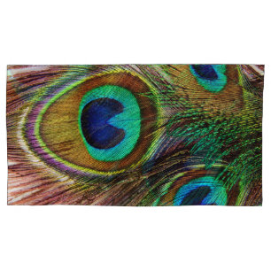 Peacock Feathers 4 Pillowcase