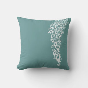 Peacock Feathers Cushion