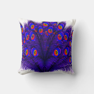Peacock Feathers Cushion