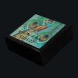 Peacock Feathers Damask Wedding Anniversary Gift Box<br><div class="desc">Wedding Black Lacquer Keepsake Custom Designer Personalised Jewellery Box or Memory Box Elegant Unique Wedding Anniversary  Christmas Gifts or Valentines Day Gifts</div>