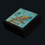 Peacock Feathers Damask Wedding Anniversary Gift Box<br><div class="desc">Wedding Black Lacquer Keepsake Custom Designer Personalised Jewellery Box or Memory Box Elegant Unique Wedding Anniversary  Christmas Gifts or Valentines Day Gifts</div>