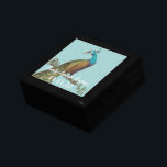 Peacock Feathers Damask Wedding Anniversary Gift Box<br><div class="desc">Wedding Black Lacquer Keepsake Custom Designer Personalised Jewellery Box or Memory Box Elegant Unique Wedding Anniversary  Christmas Gifts or Valentines Day Gifts</div>