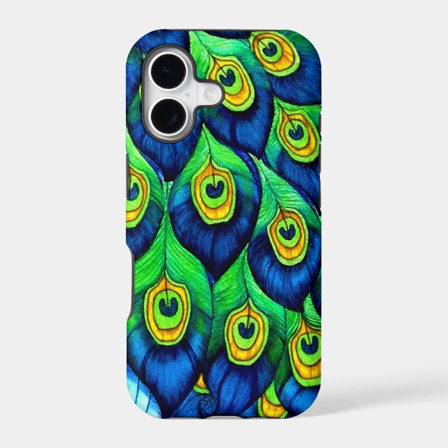 Peacock Feathers Design (Back)