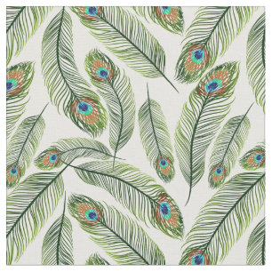 Peacock Feathers Fabric