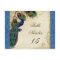 Peacock & Feathers Formal Wedding Table Numbers