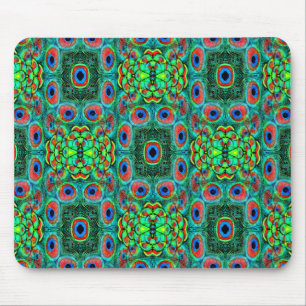 Peacock Feathers Galore.... Mouse Mat