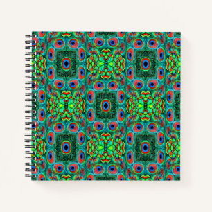 Peacock Feathers Galore... Notebook